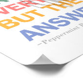 Erdnüsse | Peppermint Patty 1999 Gray Poster (Ecke)