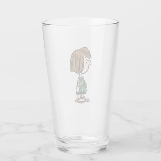 Erdnüsse | Peppermint Patty Glas (Rückseite)