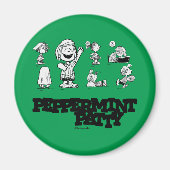 Erdnüsse | Peppermint Patty Magnet (Vorne)