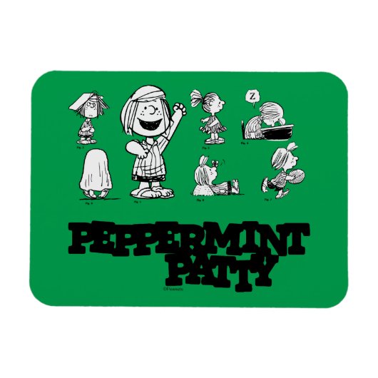 Erdnüsse | Peppermint Patty Magnet (Horizontal)