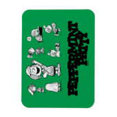 Erdnüsse | Peppermint Patty Magnet (Vertikal)