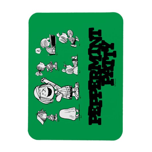 Erdnüsse | Peppermint Patty Magnet (Vertikal)