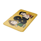 Erdnüsse | Peppermint Patty & Marcie Badematte (Schrägansicht)