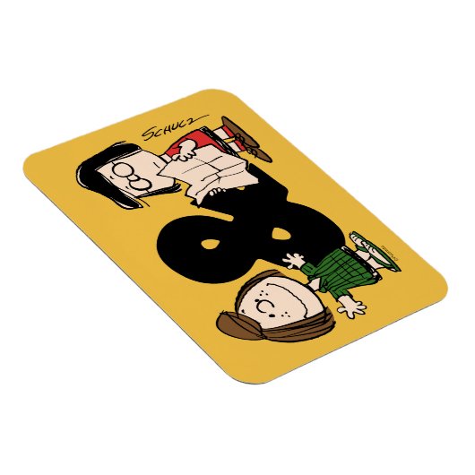 Erdnüsse | Peppermint Patty & Marcie Magnet (Rechte Seite)