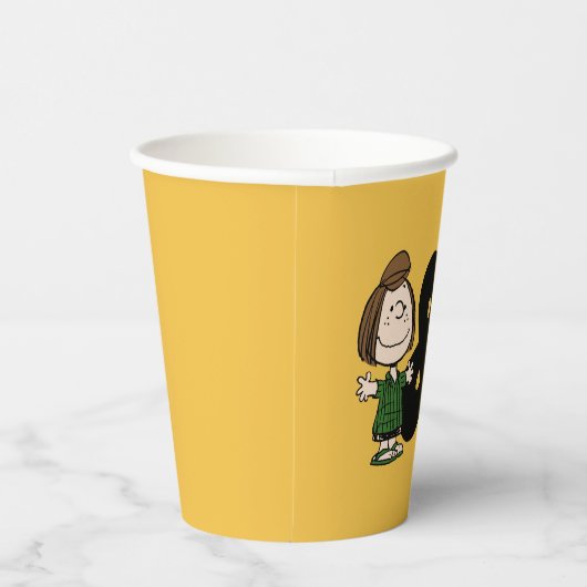 Erdnüsse | Peppermint Patty & Marcie Pappbecher (Rechts)