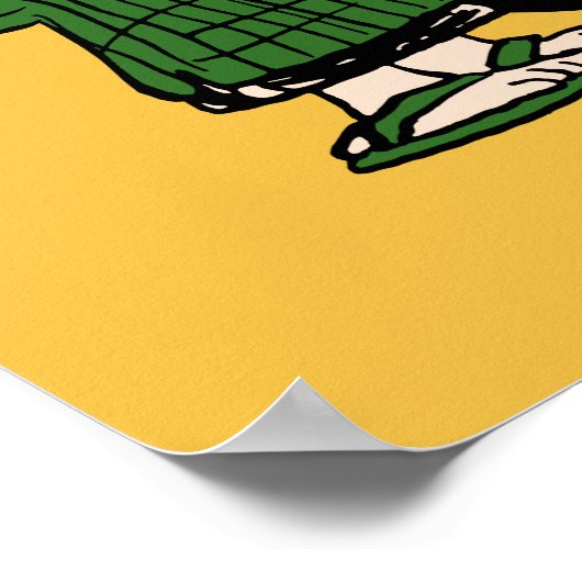 Erdnüsse | Peppermint Patty & Marcie Poster (Ecke)