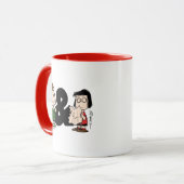 Erdnüsse | Peppermint Patty & Marcie Tasse (Vorderseite Links)