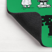 Erdnüsse | Peppermint Patty Mousepad (Ecke)