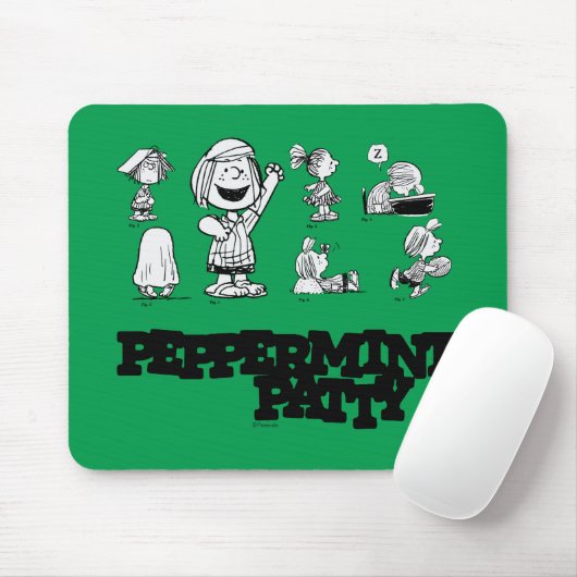 Erdnüsse | Peppermint Patty Mousepad (Mit Mouse)