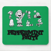 Erdnüsse | Peppermint Patty Mousepad (Vorne)