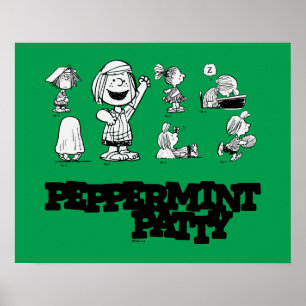 Erdnüsse   Peppermint Patty Poster