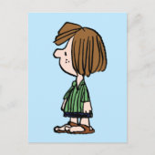 Erdnüsse | Peppermint Patty Postkarte (Vorderseite)