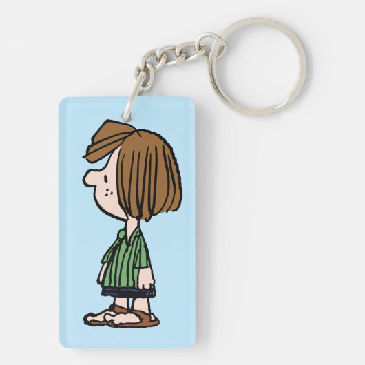 Erdnüsse | Peppermint Patty Schlüsselanhänger (Rückseite)