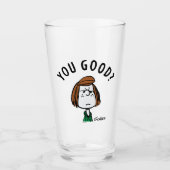 Erdnüsse | Peppermint Patty Sie gut? Glas (Vorderseite)