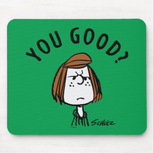 Erdnüsse   Peppermint Patty Sie gut? Mousepad