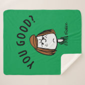 Erdnüsse | Peppermint Patty Sie gut? Sherpadecke (Vorderseite (Horizontal))