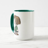 Erdnüsse | Peppermint Patty Tasse (Vorderseite Links)