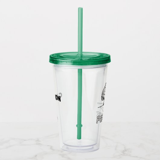 Erdnüsse | Peppermint Patty Thoughts Acryltrinkbecher (Rechts)