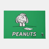 Erdnüsse | Peppermint Patty Thoughts Fußmatte (Vorderseite)