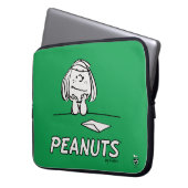 Erdnüsse | Peppermint Patty Thoughts Laptopschutzhülle (Vorderseite Links)