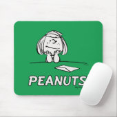 Erdnüsse | Peppermint Patty Thoughts Mousepad (Mit Mouse)