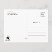 Erdnüsse | Peppermint Patty Thoughts Postkarte (Rückseite)