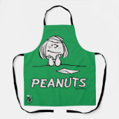Erdnüsse | Peppermint Patty Thoughts Schürze (Vorderseite)