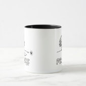 Erdnüsse | Peppermint Patty Thoughts Tasse (Zentrum)