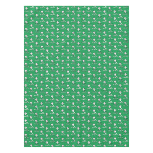 Erdnüsse | Peppermint Patty Thoughts Tischdecke (Vorderseite)
