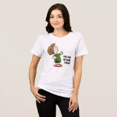 Erdnüsse | Peppermint Patty Thumbs Up Tri-Blend Shirt (Vorderseite voll)