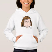 Erdnüsse | Peppermint Patty Verwirrtes Gesicht Hoodie (Vorderseite)