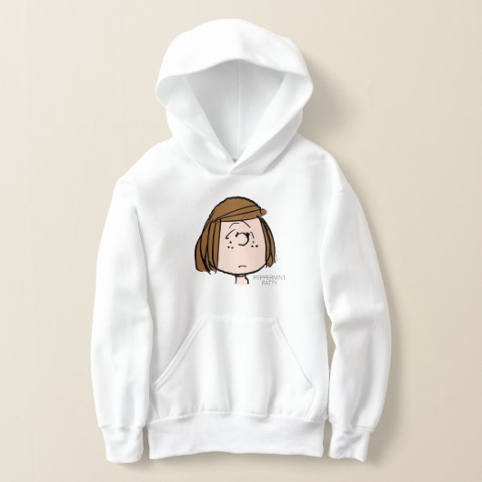 Erdnüsse | Peppermint Patty Verwirrtes Gesicht Hoodie (Ablage )