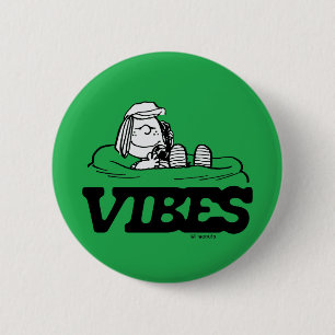 Erdnüsse   Peppermint Patty Vibes Button