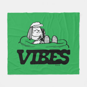 Erdnüsse   Peppermint Patty Vibes Fleecedecke