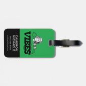 Erdnüsse | Peppermint Patty Vibes Gepäckanhänger (Rückseite horizontal)