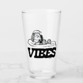 Erdnüsse | Peppermint Patty Vibes Glas (Vorderseite)