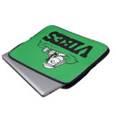 Erdnüsse | Peppermint Patty Vibes Laptopschutzhülle (Vorne Knopf)