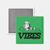Erdnüsse | Peppermint Patty Vibes Magnet (Vorderseite/Rückseite)