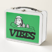 Erdnüsse | Peppermint Patty Vibes Metall Brotdose (Vorderseite)