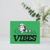 Erdnüsse | Peppermint Patty Vibes Postkarte (Stehend Vorderseite)
