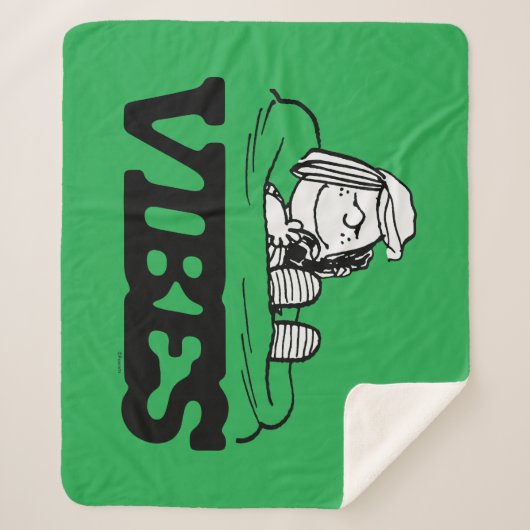 Erdnüsse | Peppermint Patty Vibes Sherpadecke (Vorderseite)