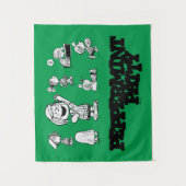 Erdnüsse | Peppermint Patty Wandteppich (Vorderseite)