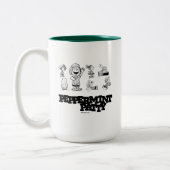 Erdnüsse | Peppermint Patty Zweifarbige Tasse (Links)