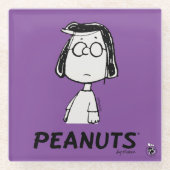 Erdnüsse Persistenz | Marcie Glasuntersetzer (Vorderseite)