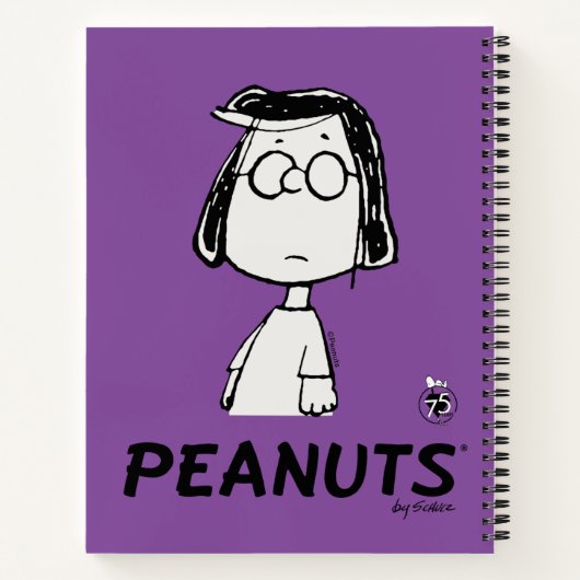 Erdnüsse Persistenz | Marcie Notizblock (Rückseite)