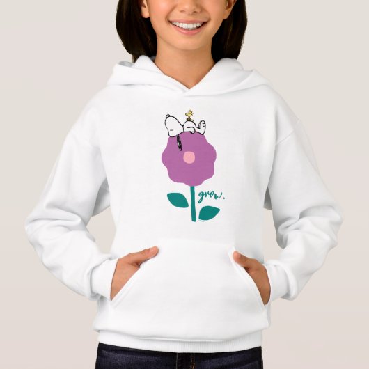 Erdnüsse | Pfeifen für Snoopy und Holz-Blume Hoodie (Vorderseite)