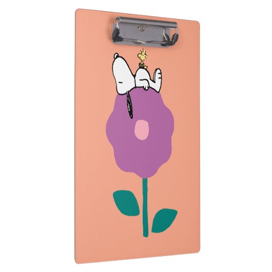 Erdnüsse | Pfeifen für Snoopy und Holz-Blume Klemmbrett (Rechts)