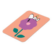 Erdnüsse | Pfeifen für Snoopy und Holz-Blume Magnet (Linke Seite)