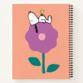 Erdnüsse | Pfeifen für Snoopy und Holz-Blume Notizblock (Rückseite)