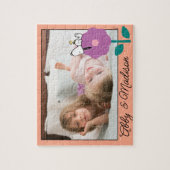 Erdnüsse | Pfeifen für Snoopy und Holz-Blume Puzzle (Vertikal)